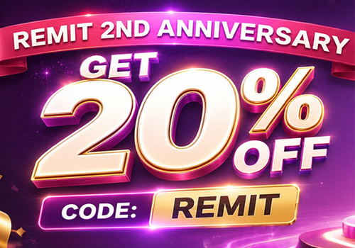 USA Merchant! 20% Off Remit Disposables